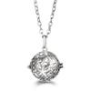 Russia Tradition Chime Exquisite Angel Wings Caller Necklace Essential Oil Diffuser Pregnant Woman Aromatherapy Pendant Jewelry