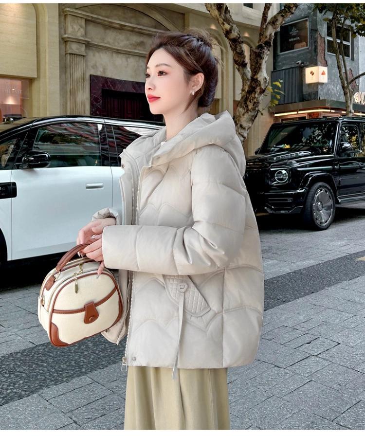 Women’s Short Hooded Windproof Thicken Warm Winter Jacket