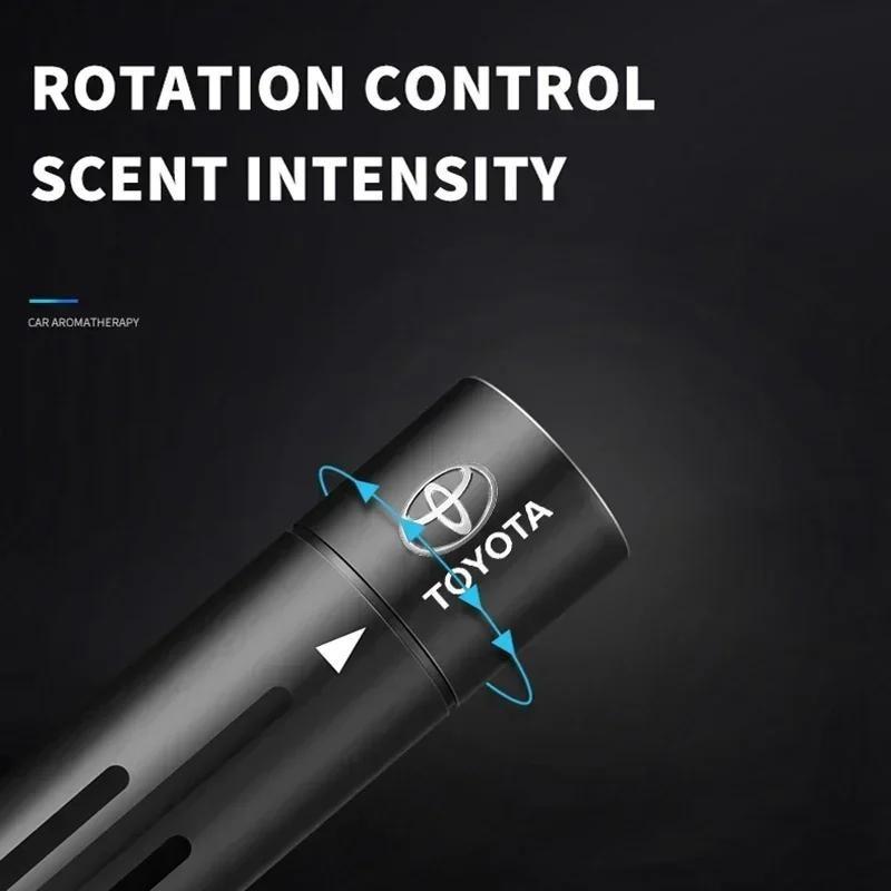 Auto Zboží Osvěžovač Vzduchu do Auta Výdech Vzduchu Parfémový Difuzér pro Toyota Trd Gr Chr Corolla Yaris Rav4 E150 E120 Land Cruiser 200