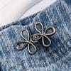 1pc Waist Cinch, Adjustable Belt Buckle, Seamless Detachable Waist Button, Waist Tucker