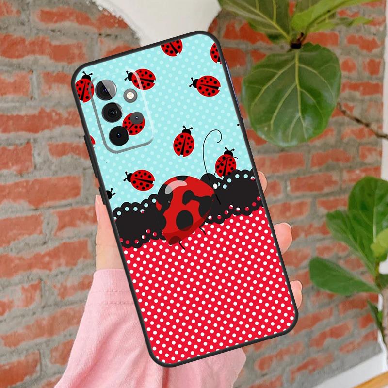 

Lady Bugs Phone Case For Samsung Galaxy A55 A35 A25 A15 A52 A32 A12 A51 A71 A13 A33 A53 A14 A34 A54 Samsung A51 4G