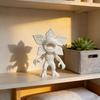 Strange Petal Shaped Man Eating Flower Monster Statue Ornament, Alien Creature Shaped Horror Room Decoration Alien Monster Model