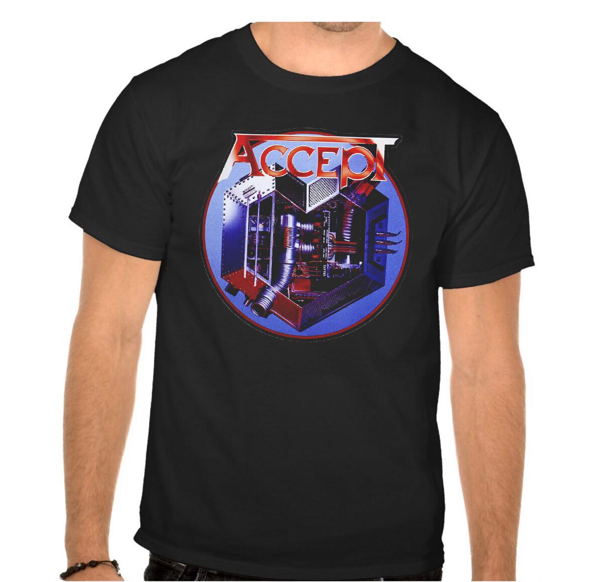 ACCEPT Rock Band Rock Music Legends Black T-shirt 899 XL