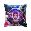 Raooer Chris Brown  () Pillow Case Cushion Cover Soft Pattern Pillow Cover Kawaii Pillowcases For Chair Sofa Home Decoration
