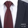 Dress Wedding Tie Men'S 8Cm Groom Wedding Korean Version Burgundy Business Tie Narrow Zipper Lazy Men And Women