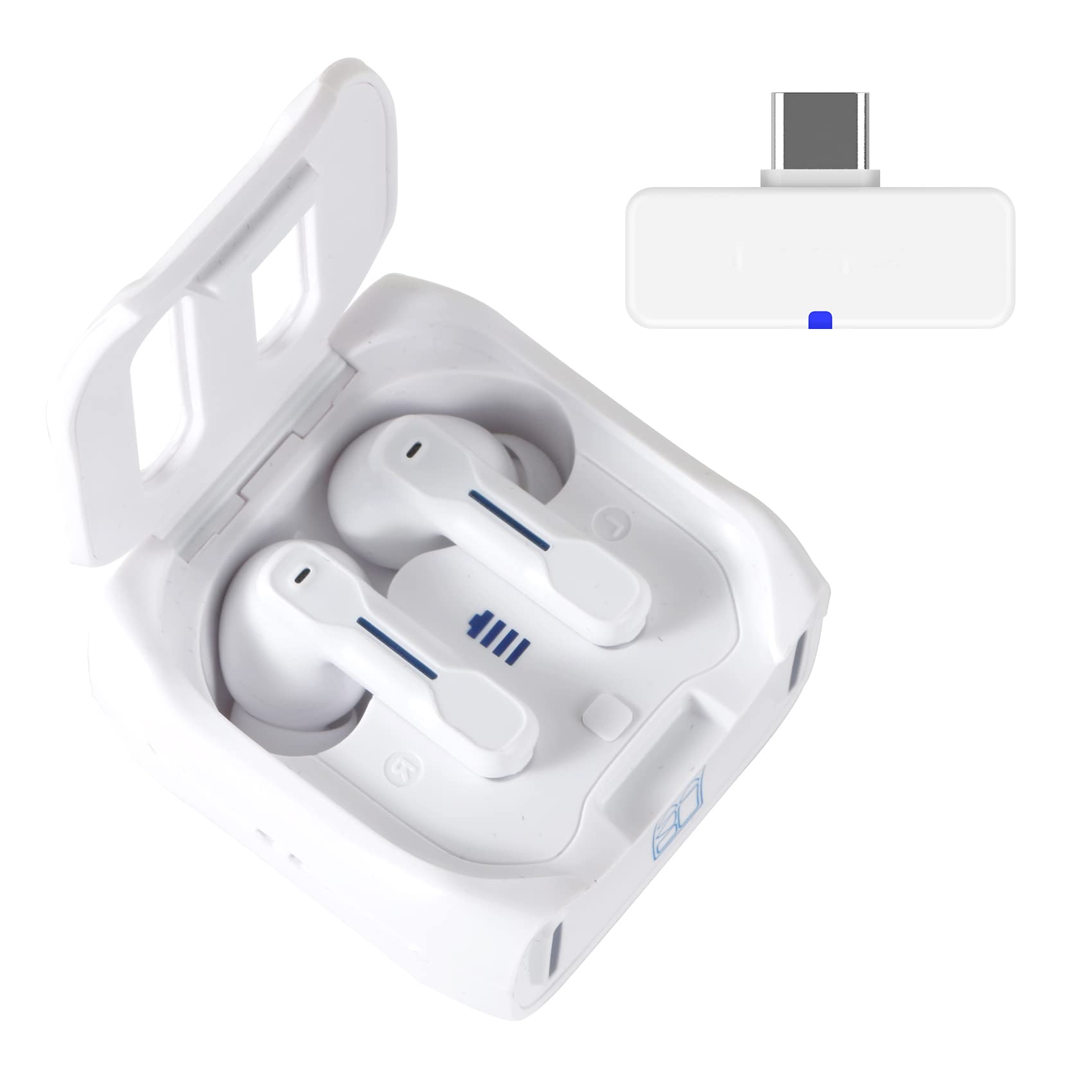 

Игровые наушники Беспроводные наушники PS4 PS5 PC Switch Беспроводной USB-ключ 2,4 ГГц 38 мс Сверхнизкая задержка Bluetooth5.1 Встроенный микрофон Шум