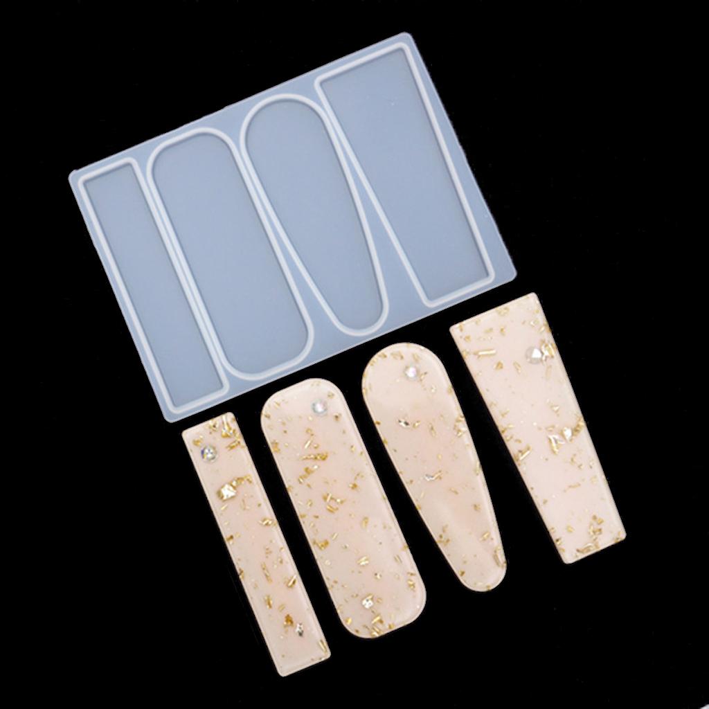 Hairpin Making Hair Clip Silicone Molds Jewelry Molds for Epoxy Resin Jewelry 1