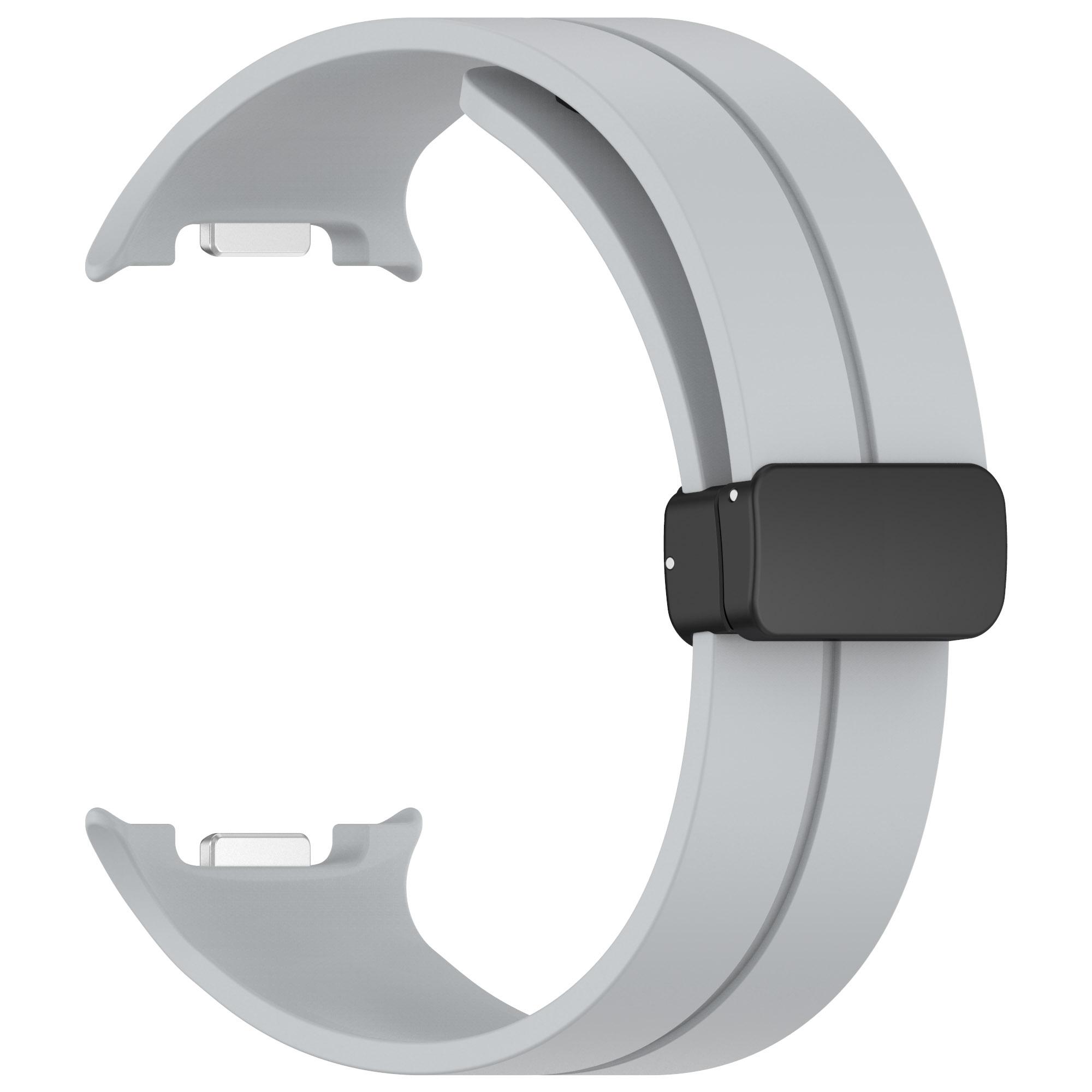 

Magnetic Buckle Silicone Strap for Samsung Galaxy Watch 8 Watch8 Classic No Gaps Band Replacement correa Bracelet 40mm 44mm 46mm Galaxy Watch 8 44mm