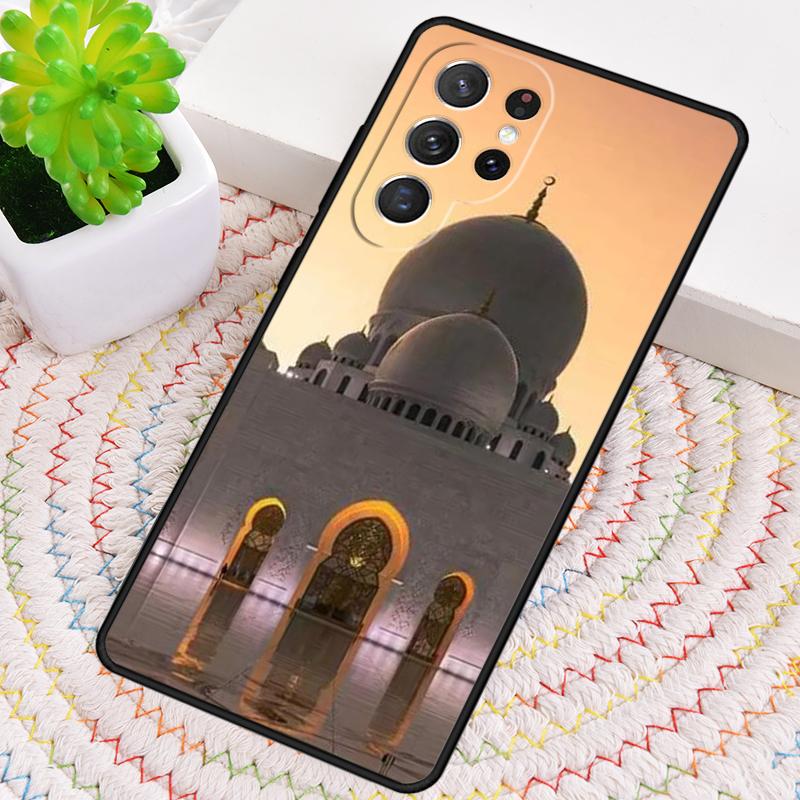 Arabic Muslim mosque soft Phone Case for Samsung Galaxy note 10 pro S26 Ultra S23 S24 FE S25 S21 S22 PLUS shockproof Cover