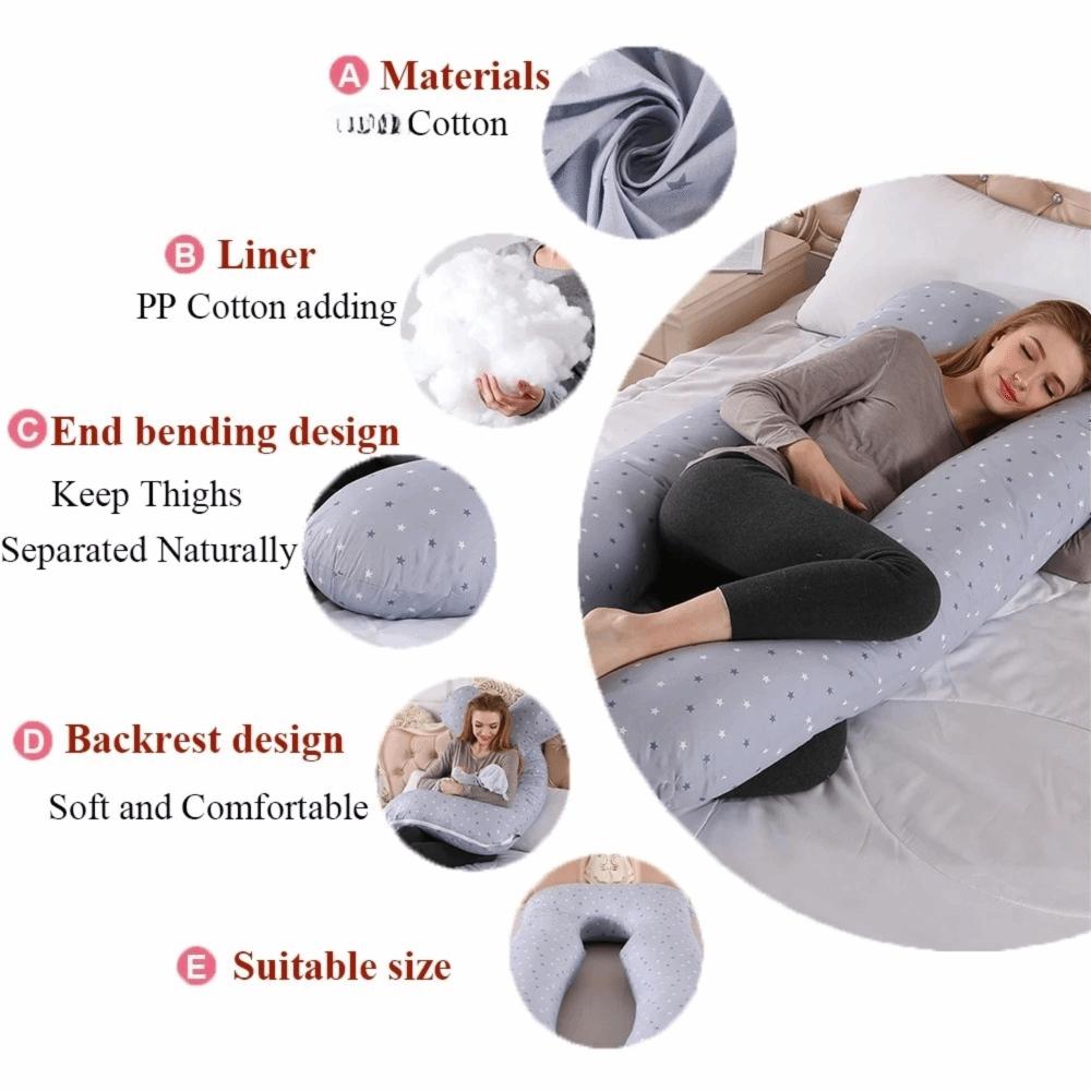 Soft Pregnancy Pillow Multi Functional Waist Protection Pillow Breastfeeding Pillow  Pregnant Women