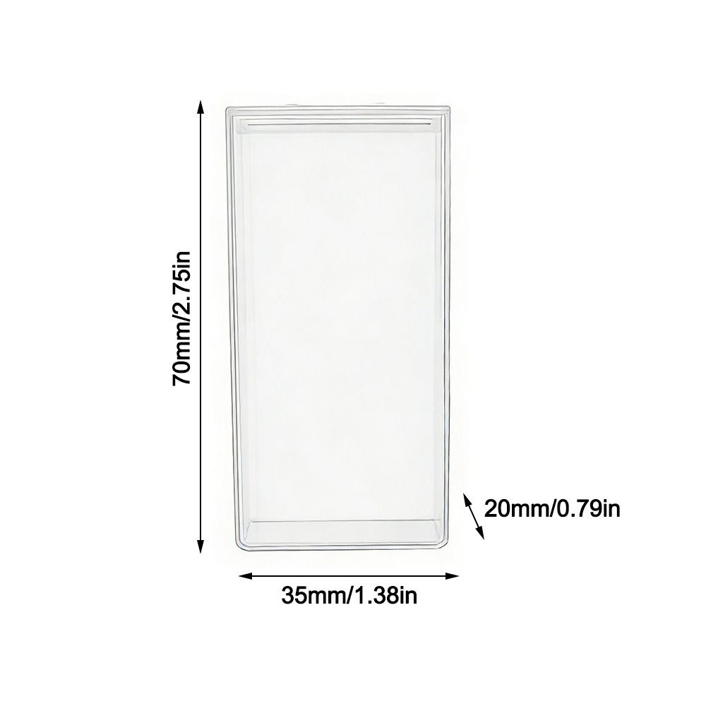 Durable Clear Perler Beads Storage Boxes Mini Rectangle Diamond Embroidery Accessories Drill Box DIY Storage Box