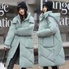 Thickened Down Cotton Jacket  Long Coats Winter New Style Women's Cotton Jacket Korean Version Loose Cotton Jacket