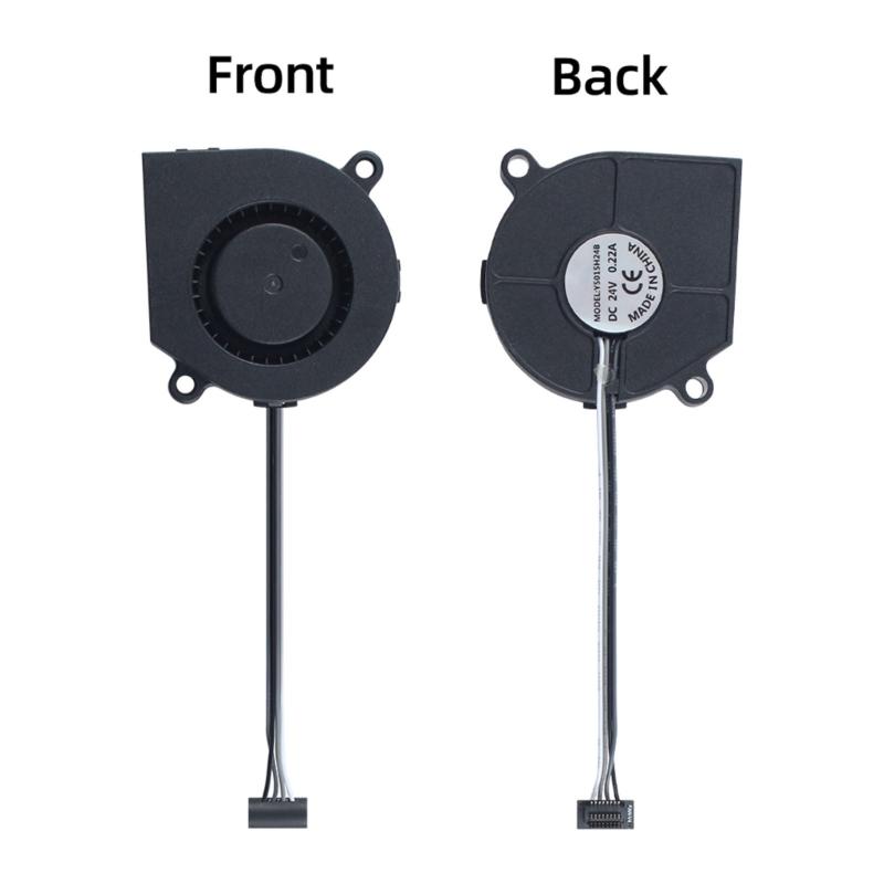 50x50x15mm Low Noise 3D Printer Hotend Cooling Fan Heat Dissipation Installation Accessories for P1P/P1S 3D Printer
