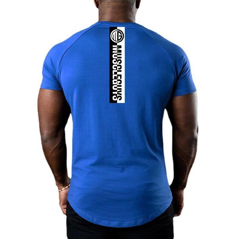 Do The Work Imprimat Sală Sport Fitness Culturism Moda bărbați Casual Vară Bumbac Respirabil Antrenament Tricou cool M-2XL