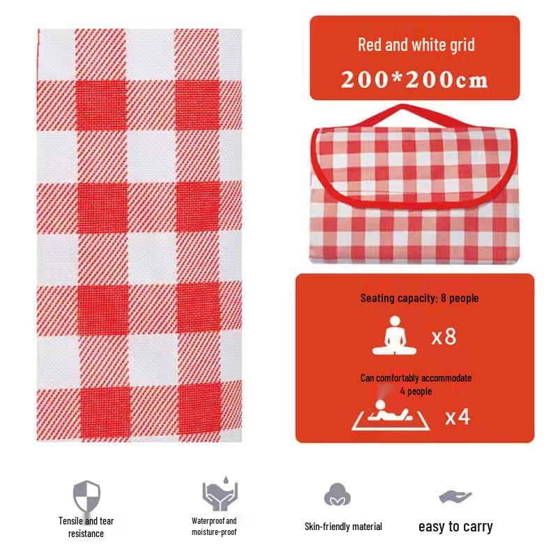 Waterproof Thickened Outdoor Picnic Mat: Moisture-Proof, Portable & Perfect for Camping and Spring Outings
