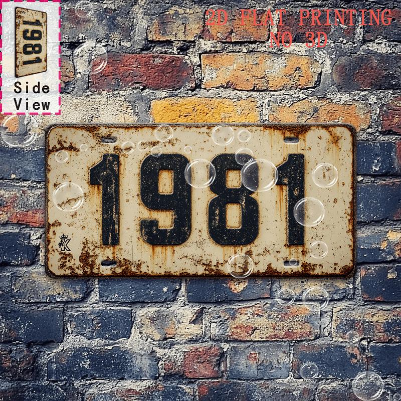 

D Flat D Flat Printing Decorative Sign pc Retro Aluminum Sign (cm x cm) for Man Cave Bar Garage Cafe 15x30cm(5.9x7.8inch)