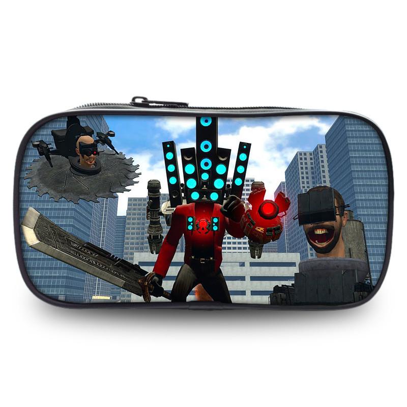Titan Pencil Highquality Case With Unique Toilet Man Design Students For