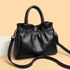 Fashionable Women's Handbag Cloud Pleated Single Shoulder Crossbody Bag Large Capacity