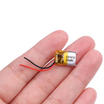 3,7 V liitiumpolümeerist laetav aku Bluetooth-peakomplekti nutikella jaoks