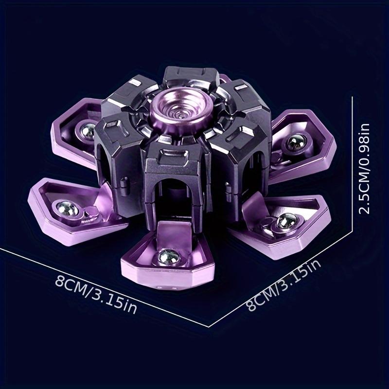 

Mechanical Deformation Gyroscope - Explosive Spinning Top Suitable &, Smooth Rotation Fingertop Toy Party Favors, & Gifts білий