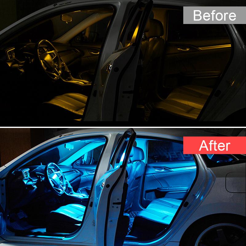 Für BMW 1 3 5 7 Serie F10 F20 F30 F11 F01 E87 E81 E88 E36 E46 E90 E91 E39 E60 E61 E65 E93 Auto LED Innenraumlampen Zubehör