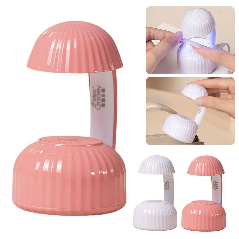 Type-C Charging Mini UV LED Nail Lamp Mushroom Shape Manicure Lamp Nail Art Tools Nail Art Tools