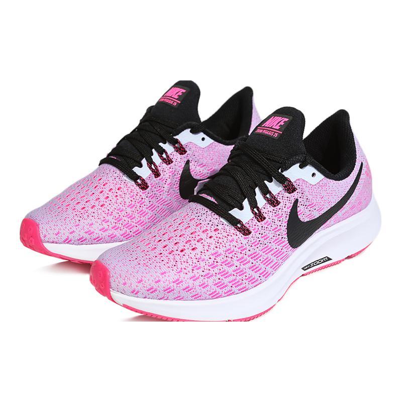 Nike Womens Air Zoom Pegasus 35 'Hyper Pink' (women's sizes) Half Blue / Black / Hyper Pink Running Shoes 942855 406