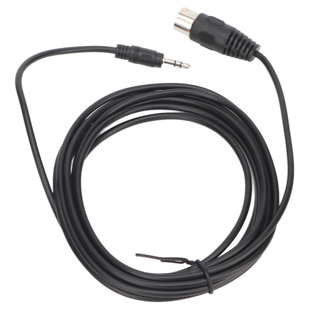 Din 8 Pin to 3.5mm MIDI Cable Male to Male 8 Pin Din to 3.5mm Cord for Musical Instrument Sound Equipment 3m 9.8ft