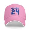 Heated Rivalry Hollander 24 Baseball Cap  Tennis Skate Sunscreen Trucker Hat Men Adult y2k Retro Print Baseball Caps