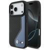 BMW M Carbon Logo MagSafe Hülle für iPhone 17 Pro Blau