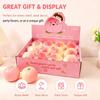 Aesthetic Peach Squishy Fake Fruit Beautiful Color Slow Rising Soft Tactile Squeeze Heavy Duty Kneading Prop Creative Desk Decor