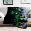 Green Lantern Corps: Guardians of the UniverseBlanket Flannel Throw Blanket for Sofa, Bed, Travel, Camping, Office, Couch, Chair