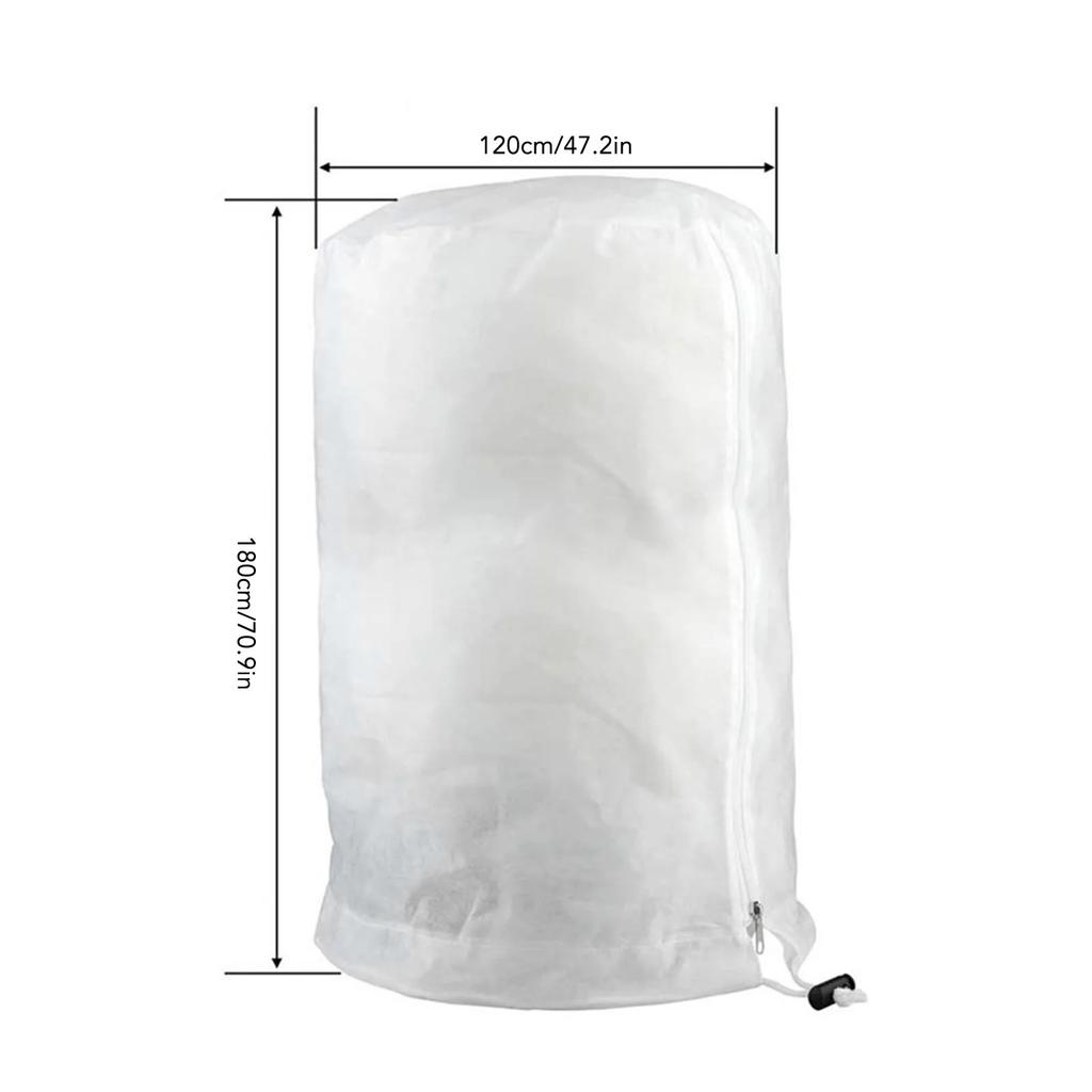 Plant Cover Non Woven Fabric Outdoor Freeze Frost Protection Plants Jacket For Cold Winter Weather Tree Shrub Protecting Bag