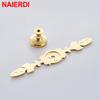 NAIERDI 120MM/170MM Bronze Handles Kitchen Door Cupboard Zinc Alloy European Wardrobe Furniture Drawer Pulls Cabinet Knobs