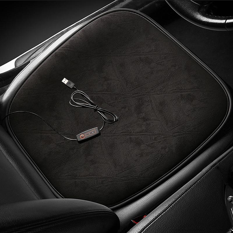 

1PCS Universal Heated Car Seat Cover 5V USB Car Heating Seat Cushion Pad 3 Gear Adjustable Winter Warmer Seat Protector