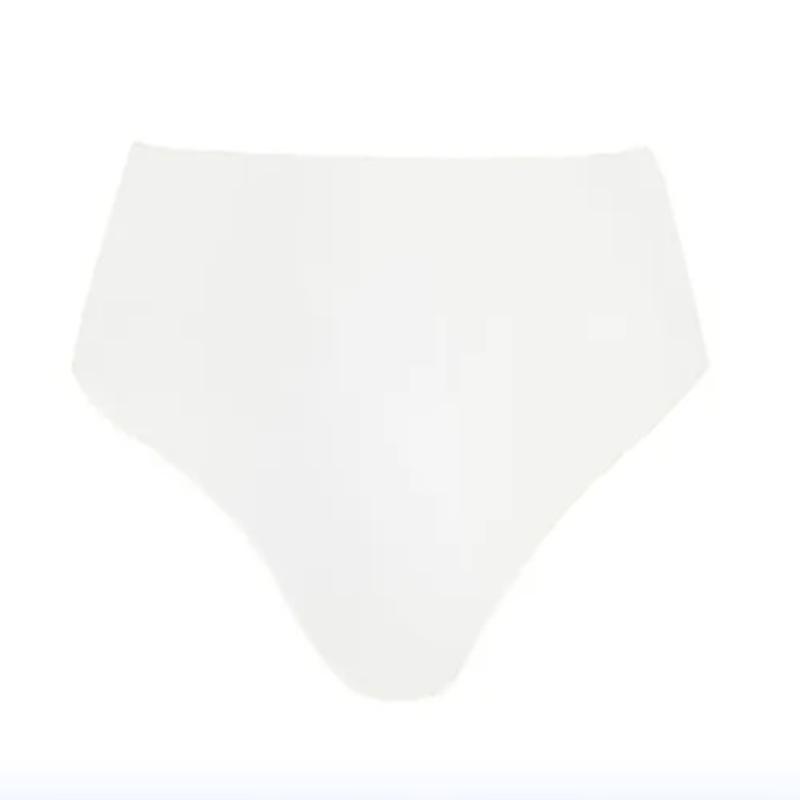 

European and American Solid Color Beach Swim Trunks Small білий