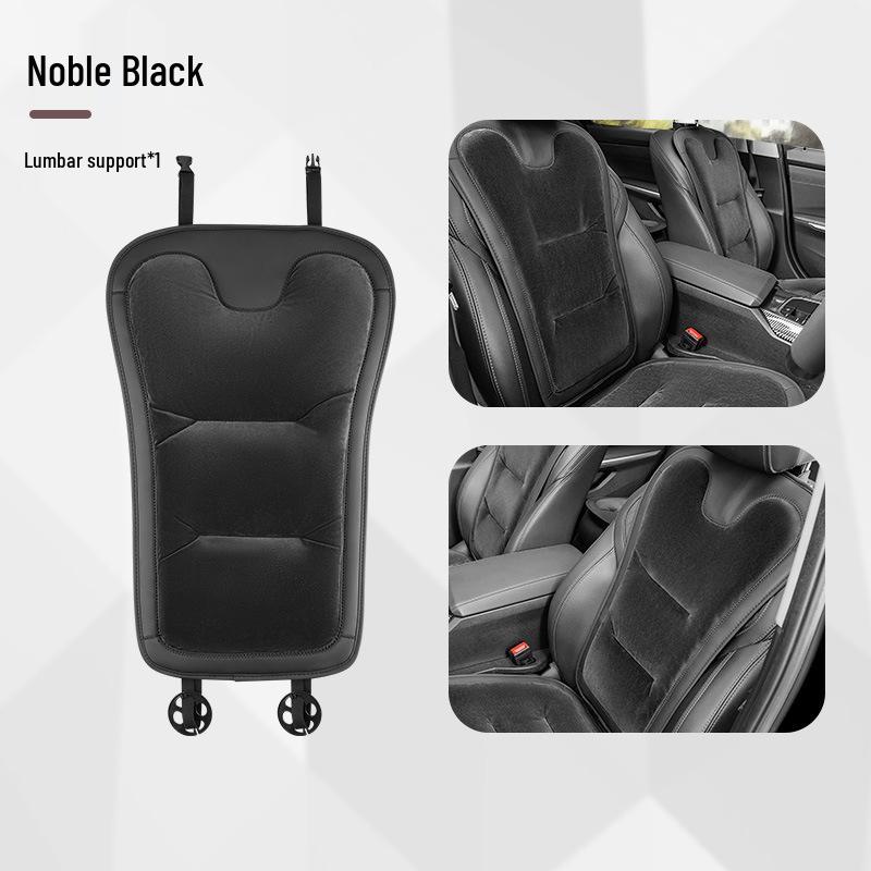 Universal Thickened Flannel Car Seat Cushion Set for All Seasons (3-Piece)