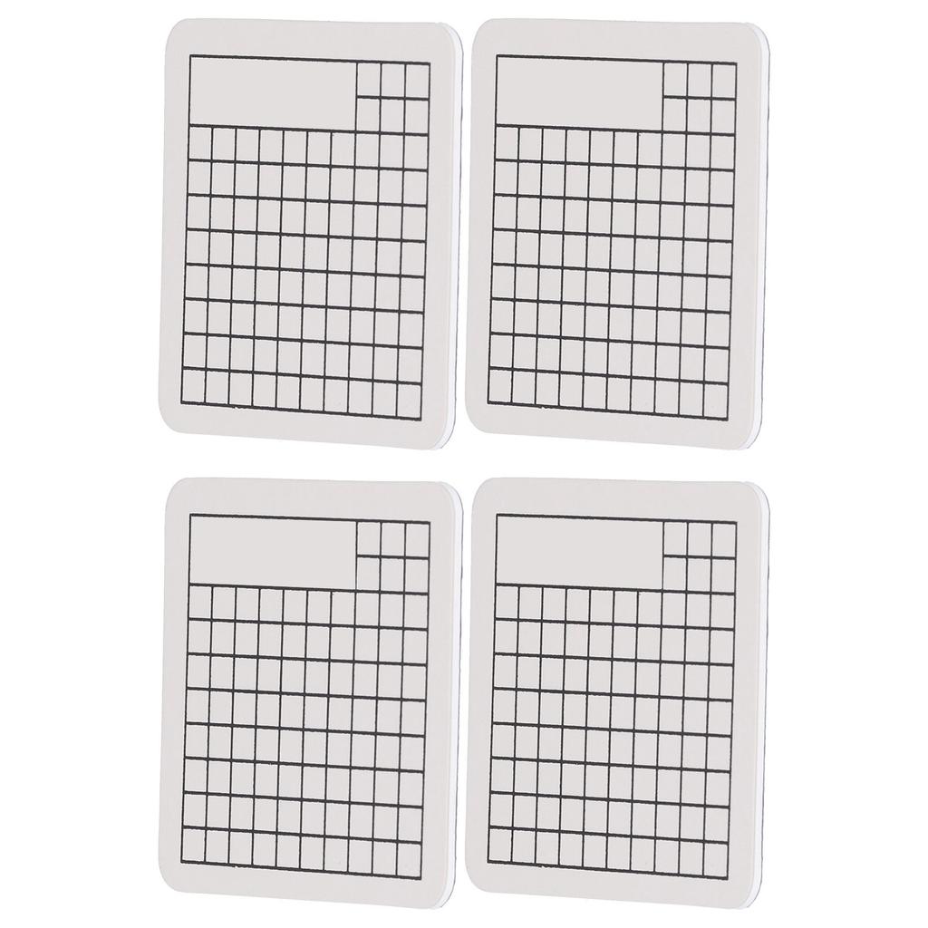 4Pcs Cutting Mat Mini Cute Model Cut Pad Paper Rubber Stamp Engraving Scale Board 6 x 6cm