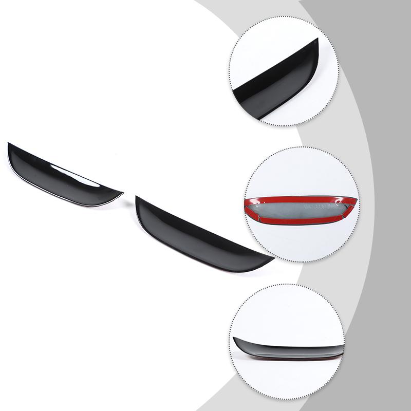 Ca ABS Maniglia esterna della porta Ciotola Ornamento Decorazione Adesivo adatto per Dodge Challenger dal 2015 in su Accessori esterni