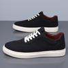 Men'S Plus Size Suede Casual Sneakers Round Toe Lace-Up Breathable Comfortable British Style Skateboarding Shoes Designer Shoes