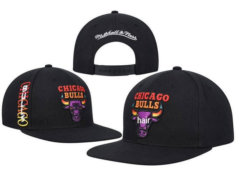 Chicago Bulls Cross Bull Embroidered Duckbill Cap, Unisex Korean Style Baseball Hat
