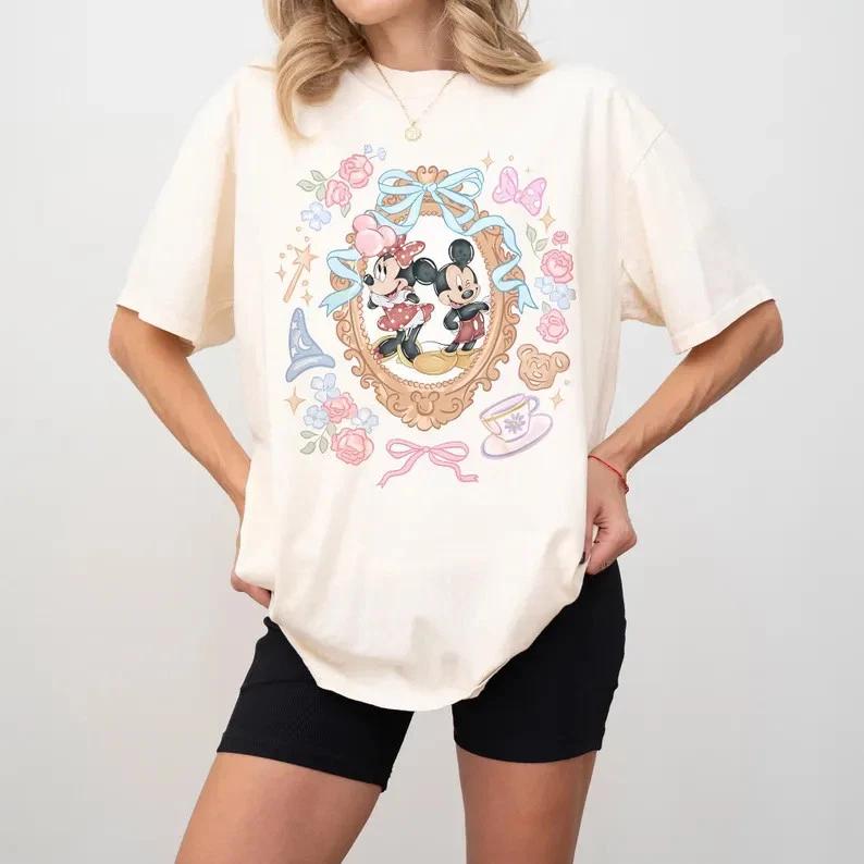 Coquette Minnie And Mickey TShirt Unisex S