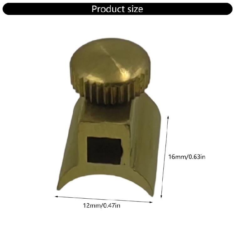 10Pcs Brass Trumpet Screws Replacement Miniature Brass Components Trumpet Parts Accessories Easy To Installation
