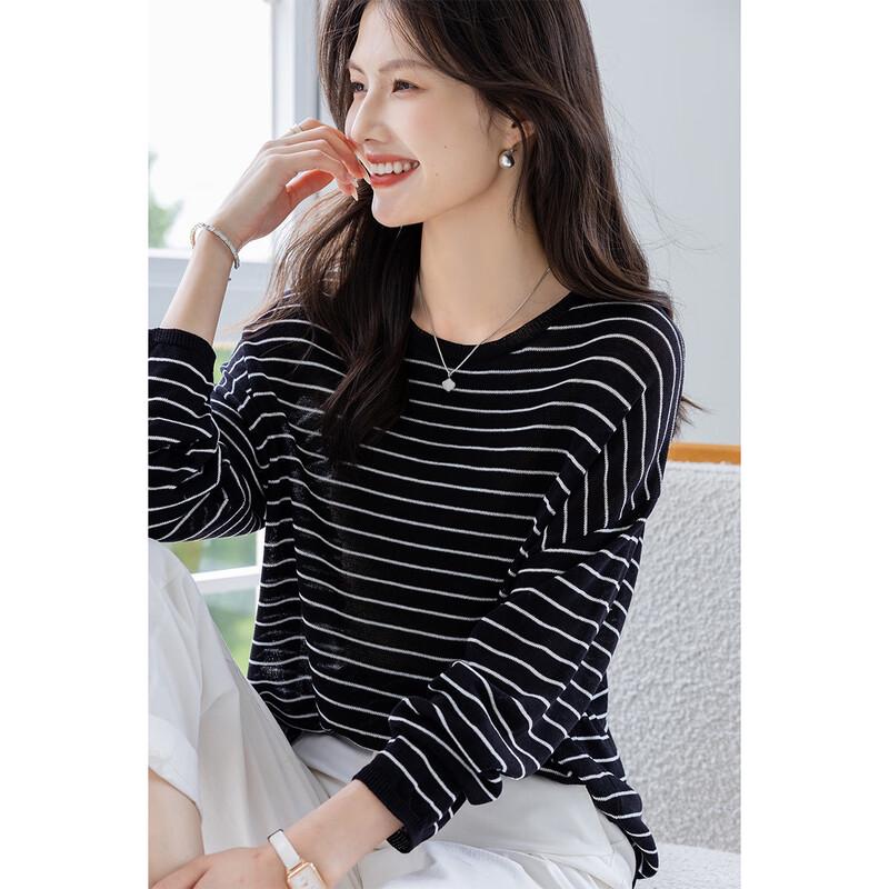 MOKANA Women's Long Sleeve Knit Sweater MKNJD3584