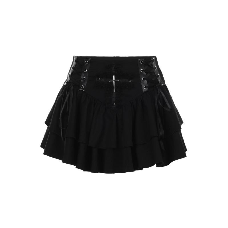 XS24238 Summer 2024 Punk-Inspired Versatile Sexy Skirt for Women