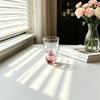 Vintage High-Foot Mini Glass Cup for Whiskey, Baijiu, Tea, or Juice