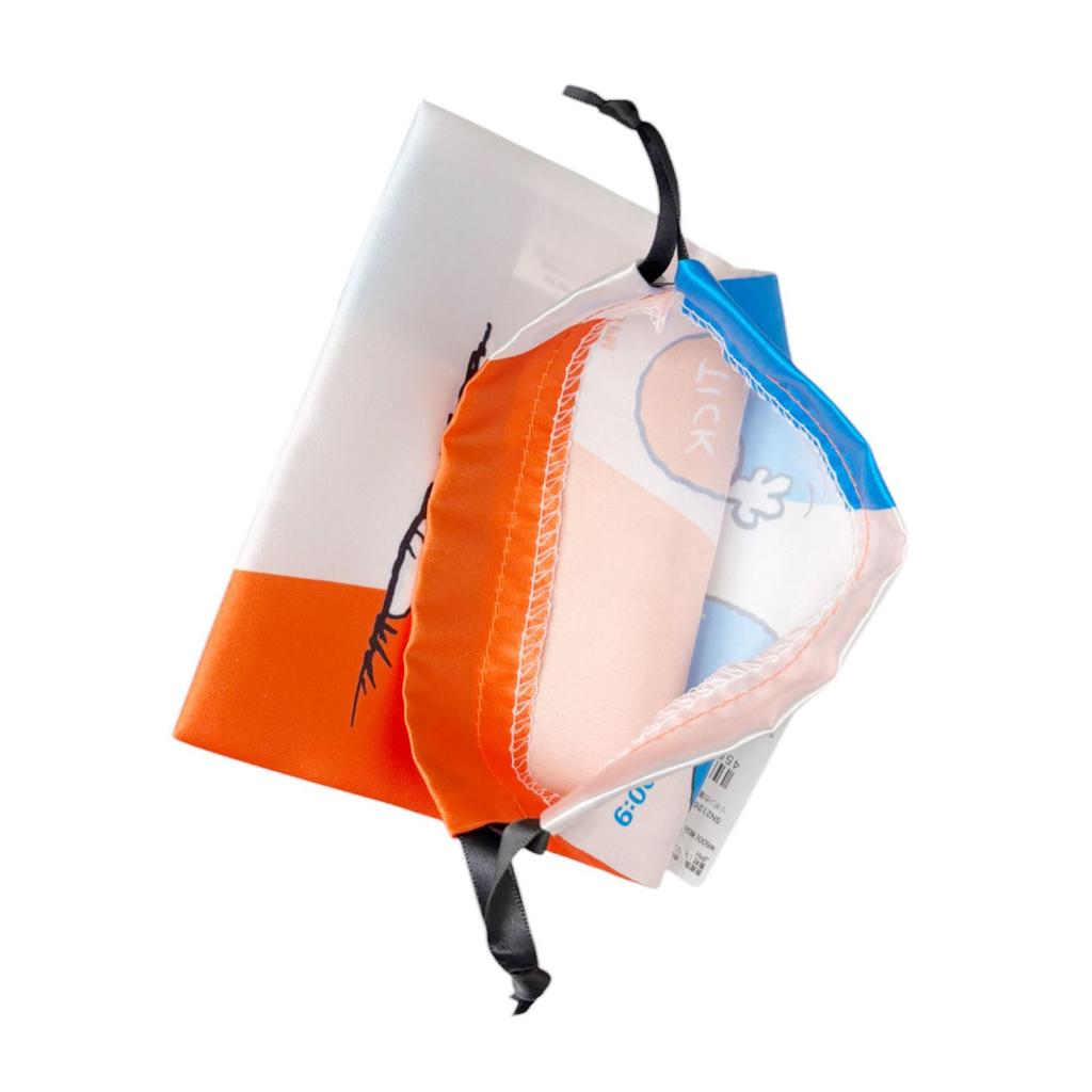 Small Planet PEANUTS Ribbon Drawstring Bag Time