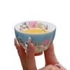 Tao Ding Xuan Bird & Flower Ceramic Tea Cup Set