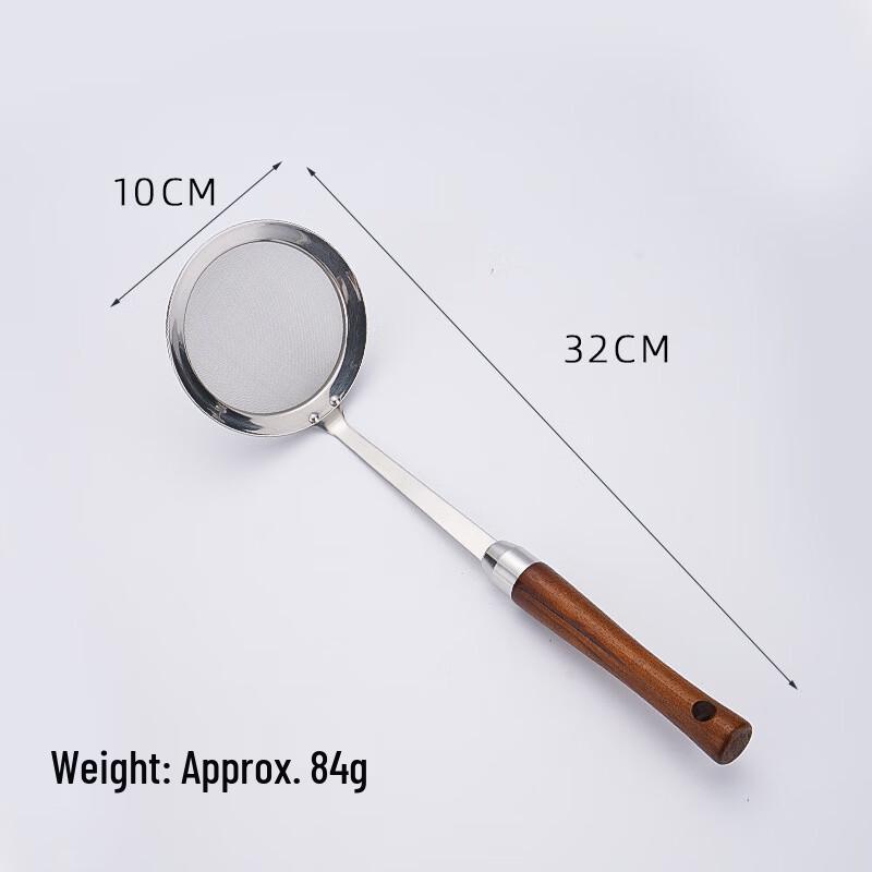 Beech Wood Handle Fine Mesh Oil Skimmer