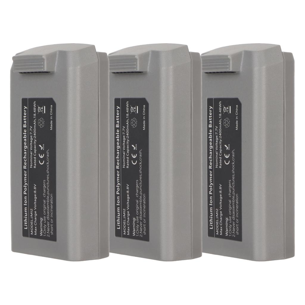 3 Stück RC Drohnenakku 7,7V 2400mAh Fernbedienungs-UAV-Ersatzakku für DJI Mavic Mini 2 für Mini